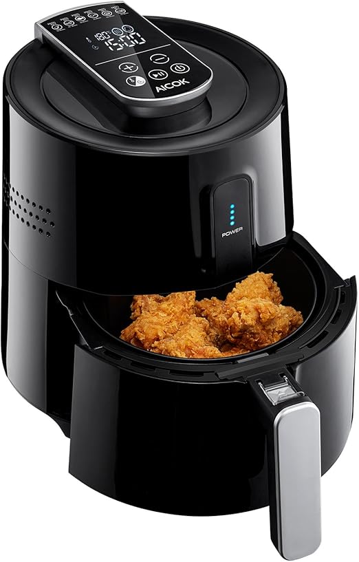 Freidora sin Aceite Aicok, Freidora de Aire Caliente 6 en 1 con ...