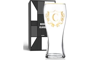 Personalized Beer Glass, Custom Alcohol Gifts for Beer Lovers, Unique Birthday, Christmas Gifts for Dad, Uncle, Husband, Boyf