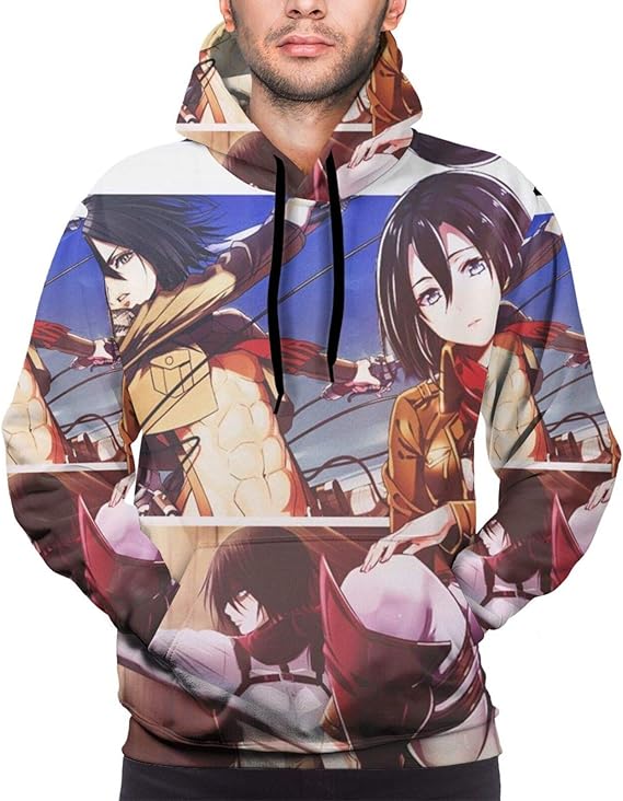 Amazon Co Jp 暖かい スウェットシャツ 進撃の巨人 男女兼用 カジュアル プリント カップル 応援服 メンズ パーカー スウエットパーカー 長袖 保温する プルオーバー スポーツ ジュアル 春 秋 通学 防寒 服 ファッション小物