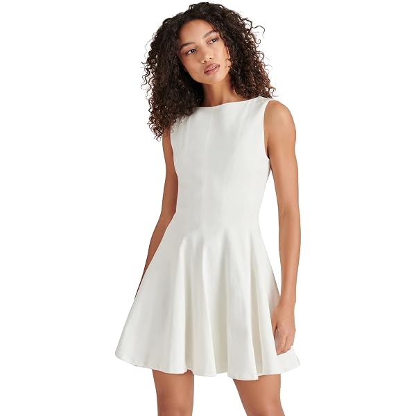 steve madden laney asymmetric hem dress Steve Madden Women's Laney Sleeveless Flowy Dress - Red - Size XL