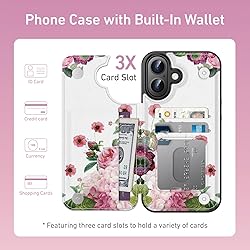 Goodon for iPhone 16 Case Wallet - Flip Folio