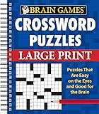 Brain Games® Crossword Puzzles - Large Print (Brain Games (Unnumbered))