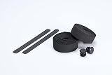 BBB RaceRibbon BHT-01 Black Handlebar Tape with Plugs 200 cm 3 cm view 7