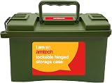 Amtech Plastic Tool Box Waterproof Storage Box Twin Locking Points 4kg 4.7L