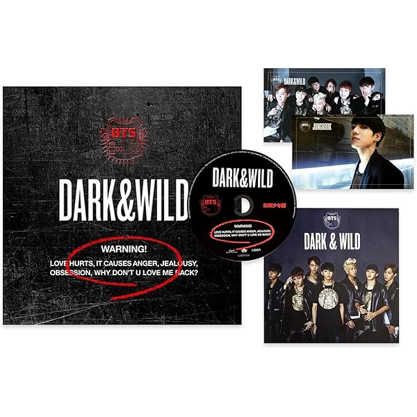 K-POP・アジア D'/ICON     DARK&WILD     2COOL4school Amazon.com: BTS KPOP Bangtanboys 1st Album [DARK & WILD] Vol.1 CD