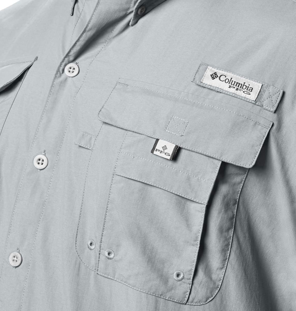 Columbia Mens PFG Bahama Ii Short Sleeve Shirt: Clothing