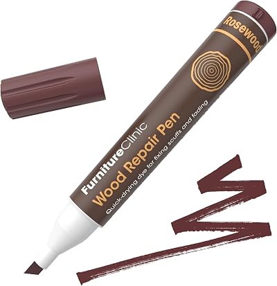 Furniture Clinic Wood Repair Pen Rosewood - Scratch Repair Quick Drying