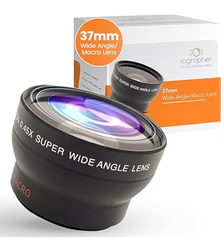 Amazon.com: Super HD 0.43x Fisheye Lens for Panasonic HC-WX970 HC