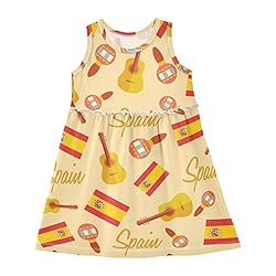Aflyko Patriot Spring Dress for Girl Spain National