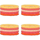 Ornaland 20 Pieces Hei Shi Surfer Bracelets Friendship Bracelets Clay Bead Bracelets Polymer Clay Stretch Bracelet Stackable Bracelet Set Women Summer Beach Jewelry for Women