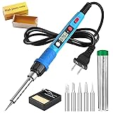 Soldering Iron Kit, 80W 110V LCD Digital Solder