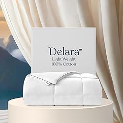 Delara Organic Cotton King Duvet Insert – White