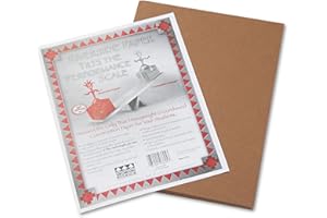Riverside Paper Groundwood Construction Paper, 9in. x 12in., Brown