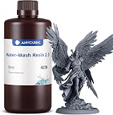 ANYCUBIC Water Washable Resin 2.0 Grey 1kg High Precision Low Odor