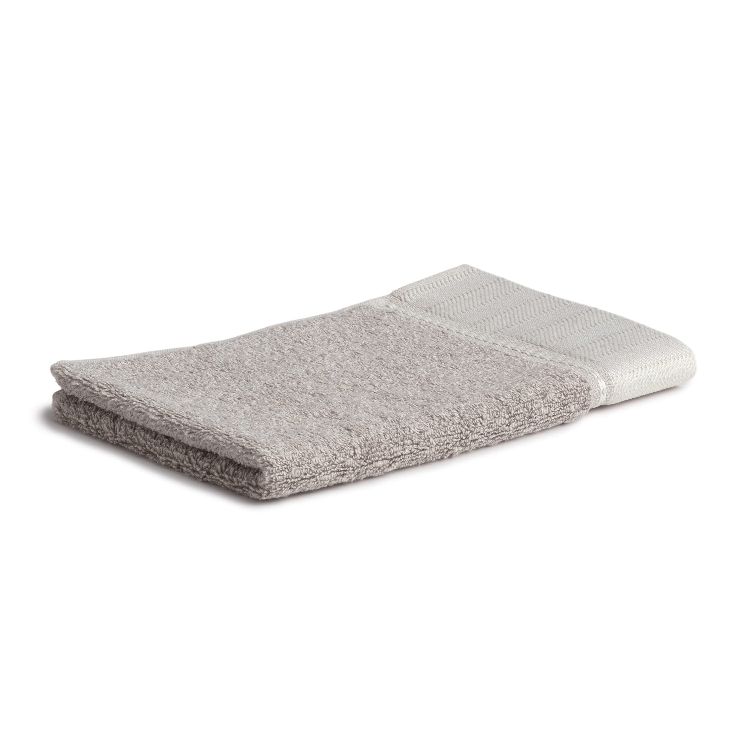 möve Guest Towel, 85% Baumwolle / 10% Viskose aus Bambus-Zellstoff / 5% Leinen Cashmere, 30 x 50 cm