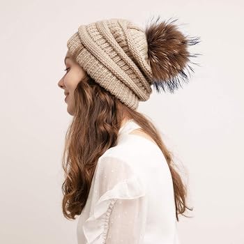 womens large bobble hat