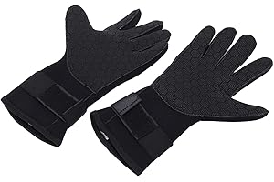 2PCS Water Diving Gloves 5MM Neoprene Non Slip Warm Wetsuit Scuba Diving Snorkeling Surfing