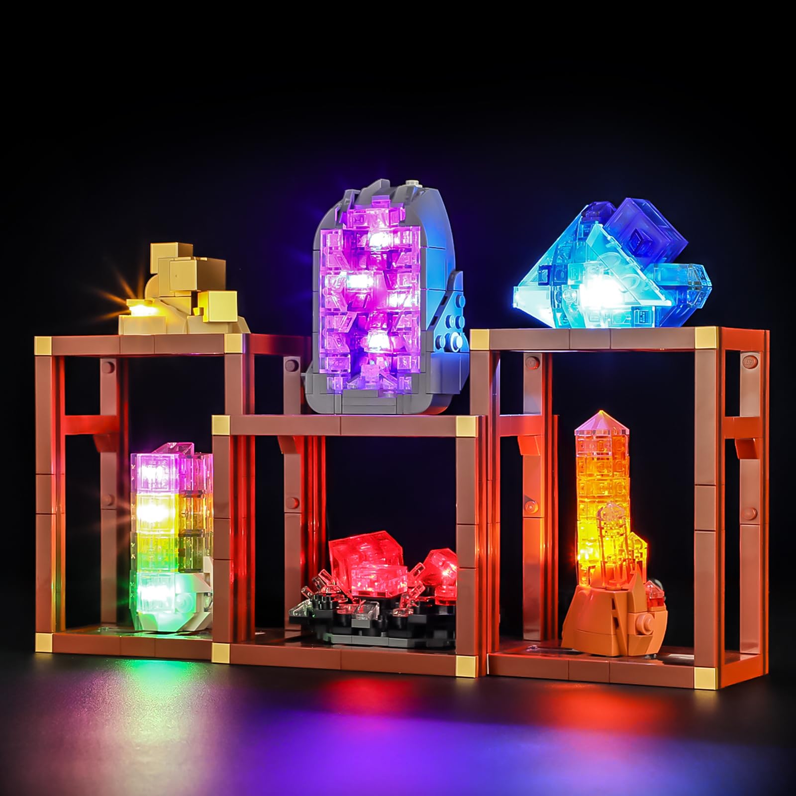 LIGHTAILING Led Light for Lego-21362 Mineral Collection — Easy Install, Hidden Wiring, Home Decor & Gift-Ready (Model Not Included)