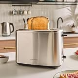 Morphy Richards Equip 2 Slice Toaster 800W Defrost Reheat Wide Slots Brushed view 2