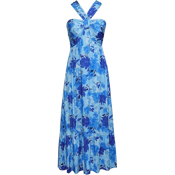 Women Tie Dye Printed Pleated Dress Long Loose Backless Sleeveless Holiday  Beach Party Dresses Multi XS at Amazon Women's Clothing store