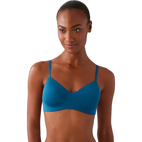 B.tempt'd Women's Opening Act Wirefree T-Shirt Bra - Plunge Neckline, Stretch Foam Cups, 32D