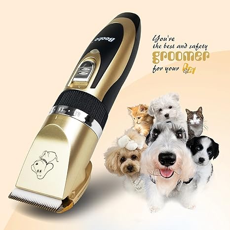 Amazon Com Becko Cordless Low Noise Pet Hair Clippers For Dog