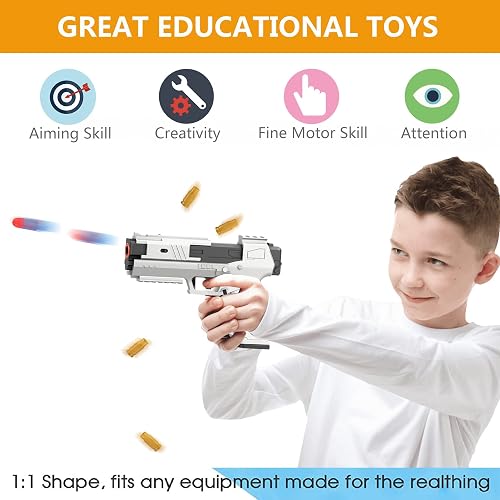 Shell Ejecting Toy Shell-Ejecting Toy Gun With Soft Bullets - Safe Foam ...