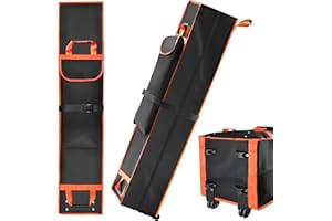 Amerbro Canopy Bag Replacement for 10 x 10 Pop Up Canopy Tent with Roller Wheels - Canopy Carrying Bag with Handles - Pop Up Canopy Replacement Parts - 600D Waterproof Oxford Fabric