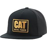 CAT Men's Diesel Power Flat Bill Cap 110 Flexfit
