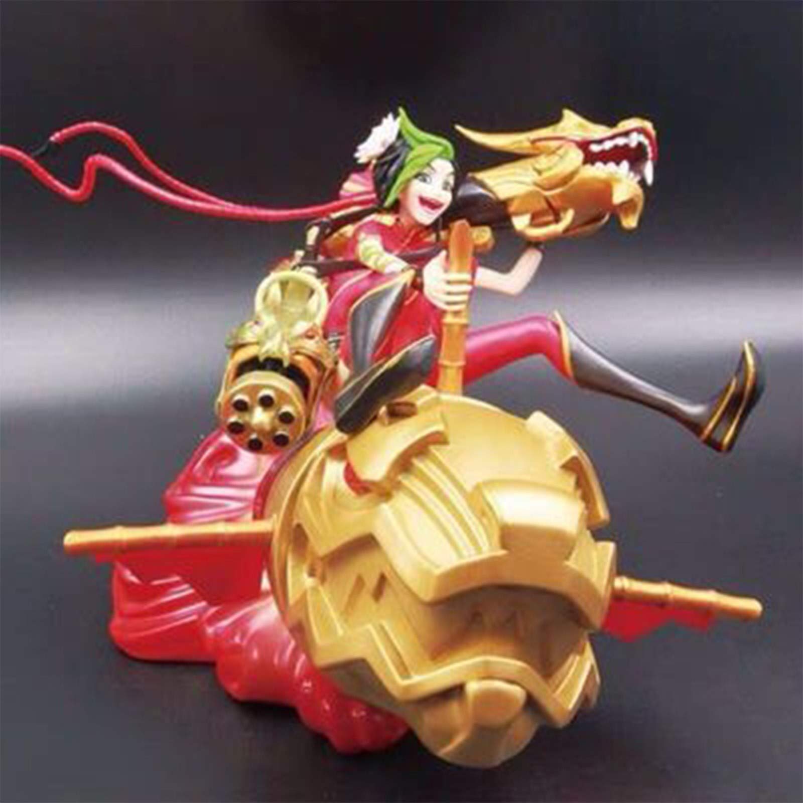 AZK Jinx Figure, Runaway loli Game surroundings, League of Legends Character Model