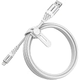 OtterBox Premium USB-A to Lightning Cable, 2M - Cloud White