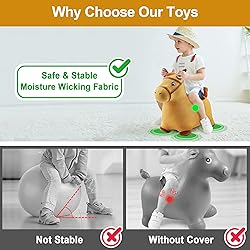 iPlay, iLearn Bouncy Pals Hopping Horse, Toddler