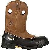 Georgia Boot Men's Muddog Steel Toe Waterproof Wellington Boots