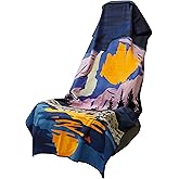 Sprints Athletic Running Towel, Full-Sized, Car Seat Cover - Performance Microfiber (Yosemite)