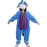Unisex Children Animal Onesie, Halloween Costume Christmas Pajamas For Girls and Boys 4-13Y