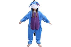 QSTYLE Unisex Children Animal Onesie, Halloween Costume Christmas Pajamas For Girls and Boys 4-13Y