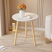 Francfrancテーブル ラディオウ RADIAUX SIDE TABLE Amazon.com: DYUNCZ Side Table - Solid Wood Round End Table