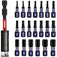 GEINXURN 33-tlg. Schrauber Bit Set - Magnetische Bits PH/PZ/Torx In 25mm Länge
