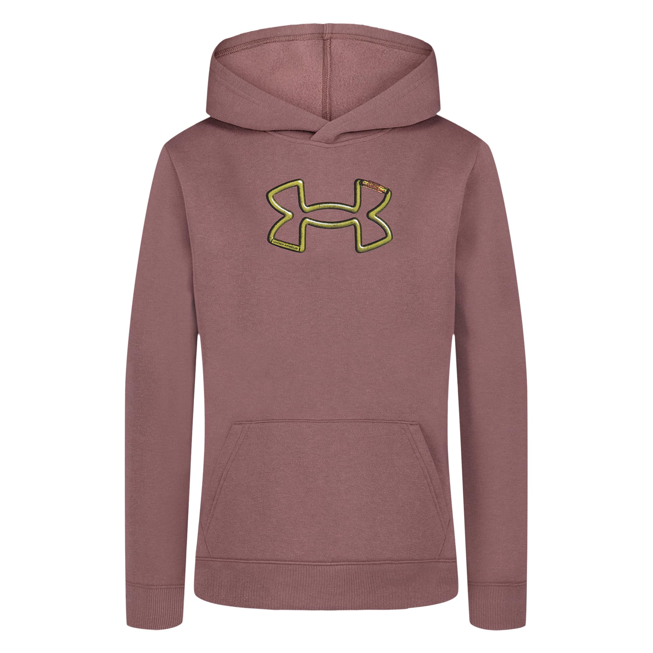 UA CARABINER HOODIE, Carabiner Maroon, YM Image