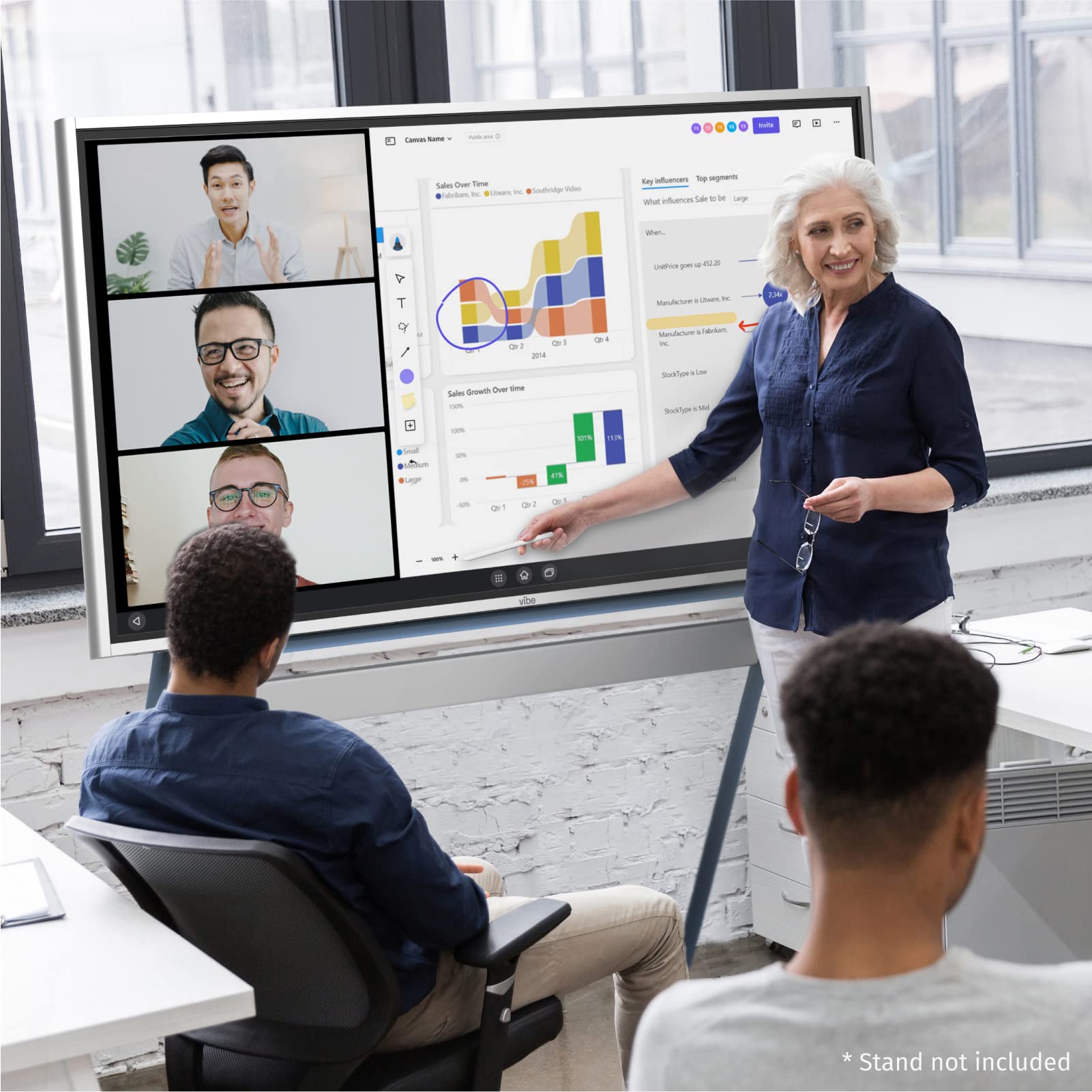 Mua Vibe S1 55" Smart Board, Touchscreen Display, 4K UHD Interactive ...