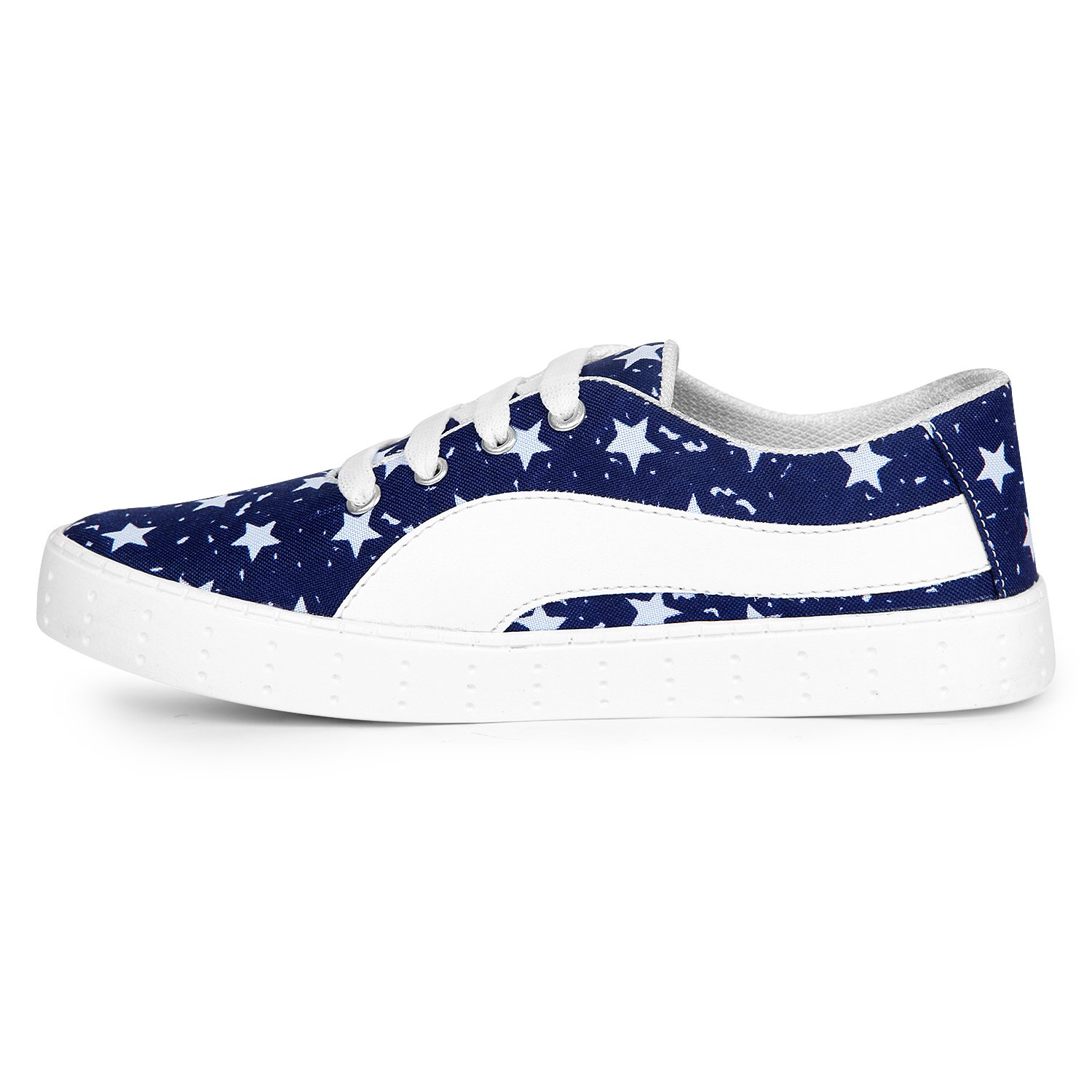 zapatoz women's pu rexine blue shoes_(6635-blue)