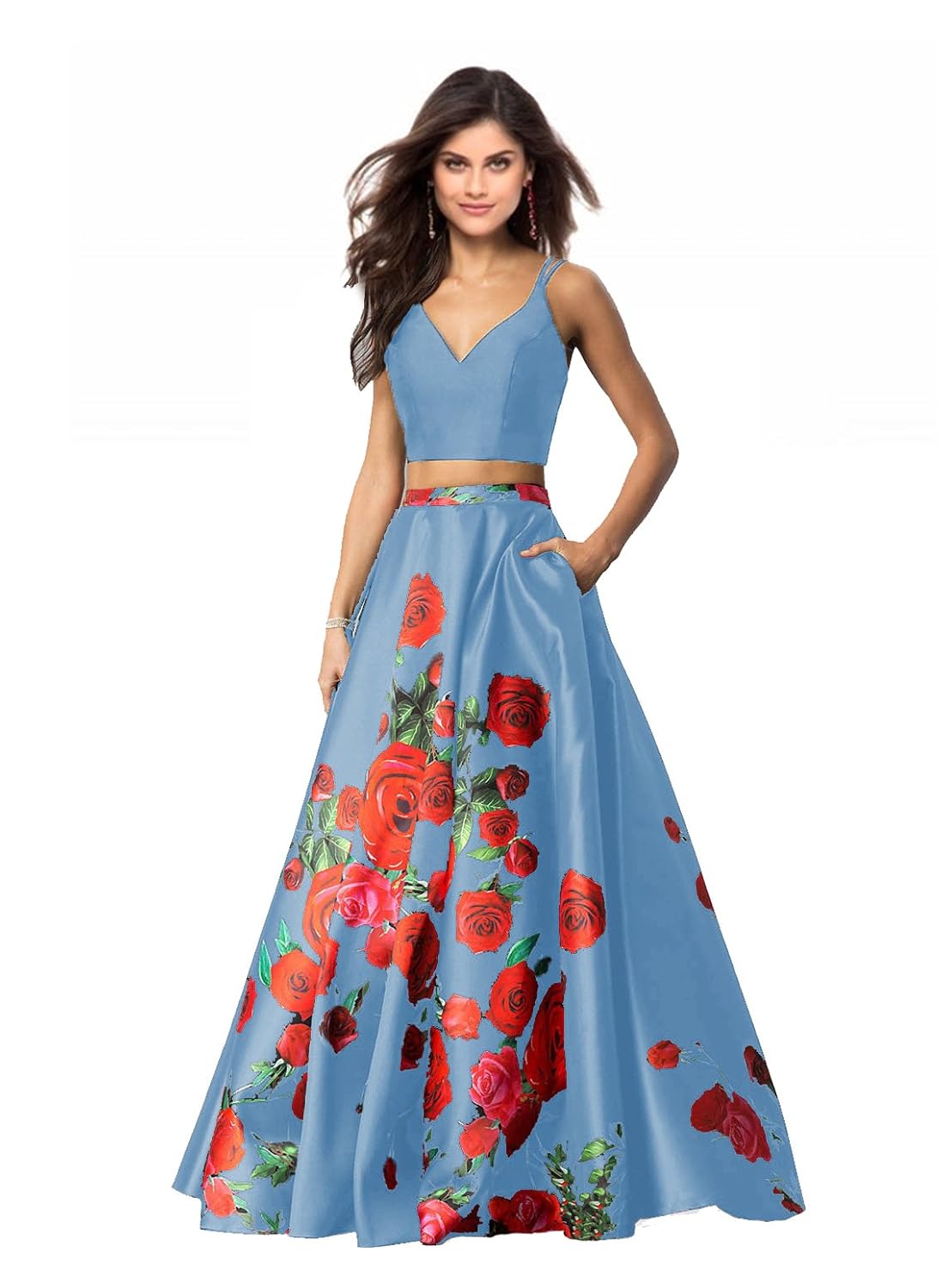 floral prom dresses 2018