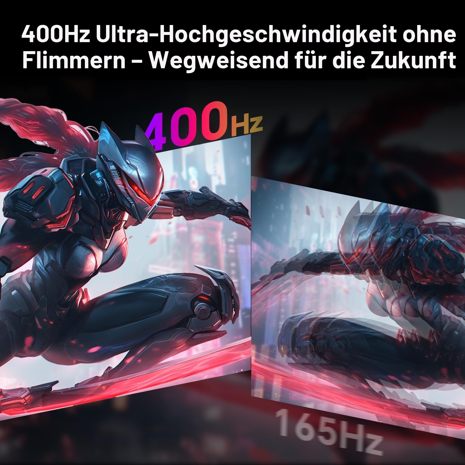 KTC 24.5 Zoll 400Hz Gaming Monitor | Fast IPS 1ms | FHD 1080P | Adaptive Sync | HDR 400 128% sRGB | HDMI x2, DP x2 | Neigungsverstellbarkeit VESA 360Hz Monitor H25X7 2