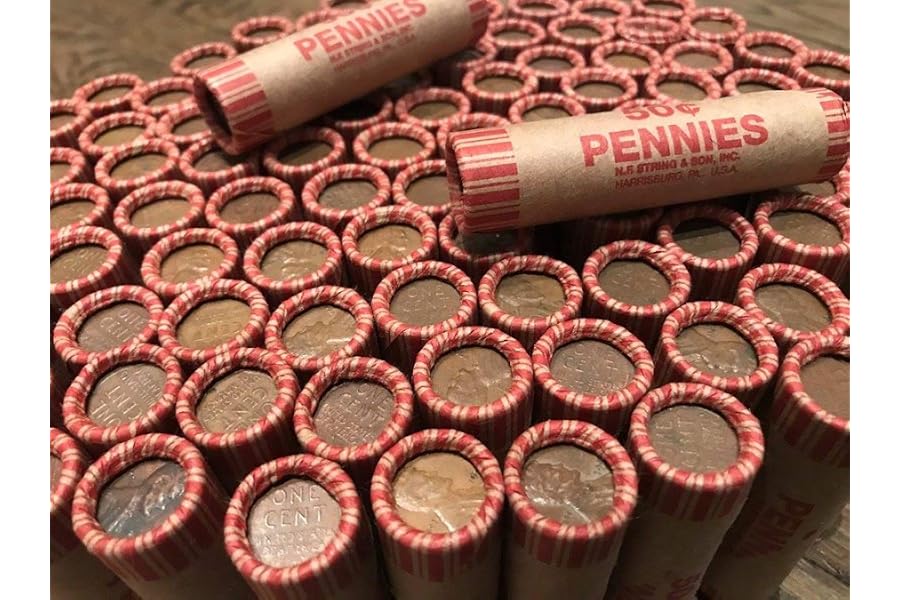 Gift Idea: 50 Wheat Pennies (Unsearched Shotgun Roll)
