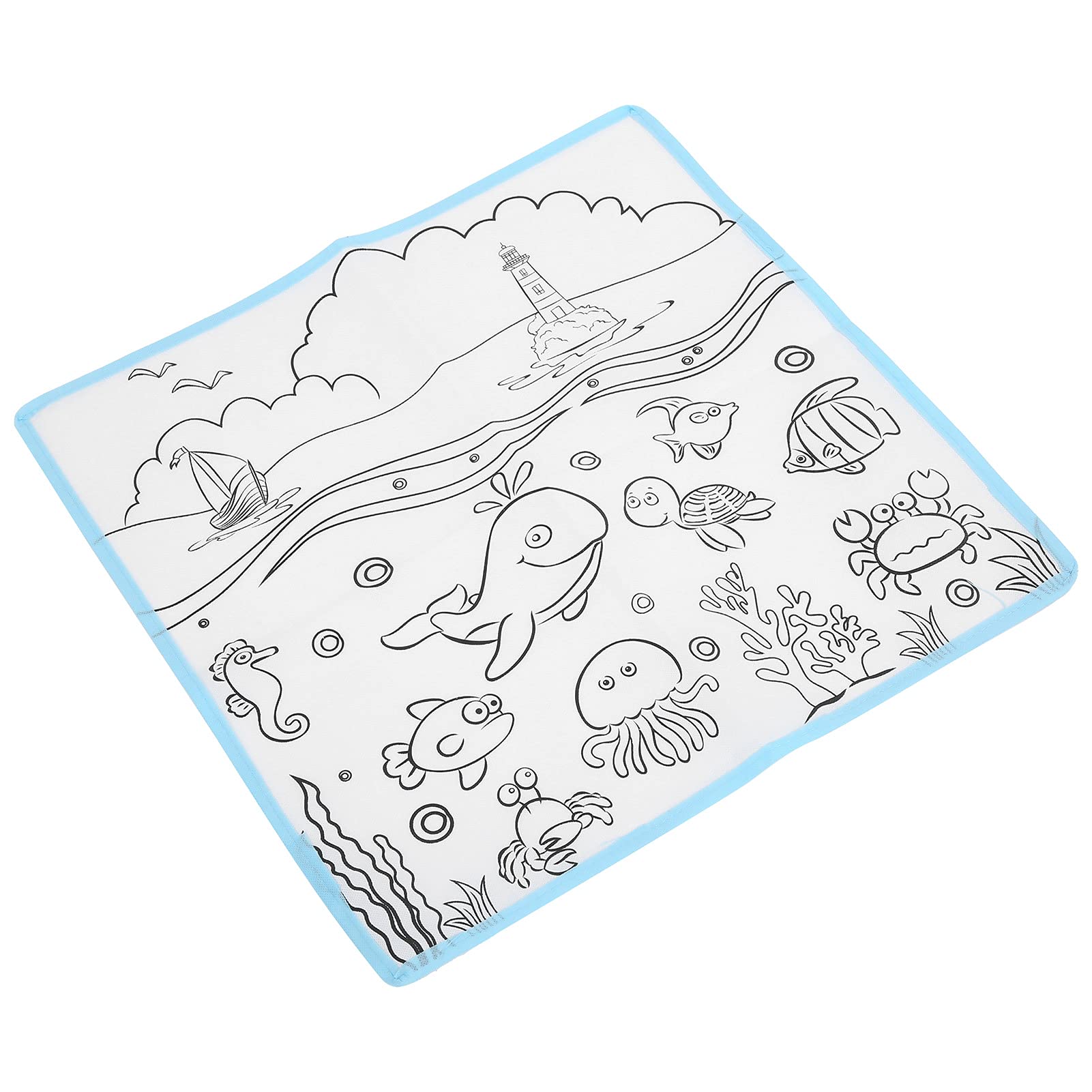 Doodle Mat, Baby Drawing Cloth Mat Reusable Doodle Cloth Mat Easy to Clean Erasable Doodle Mat Erasable for Kids