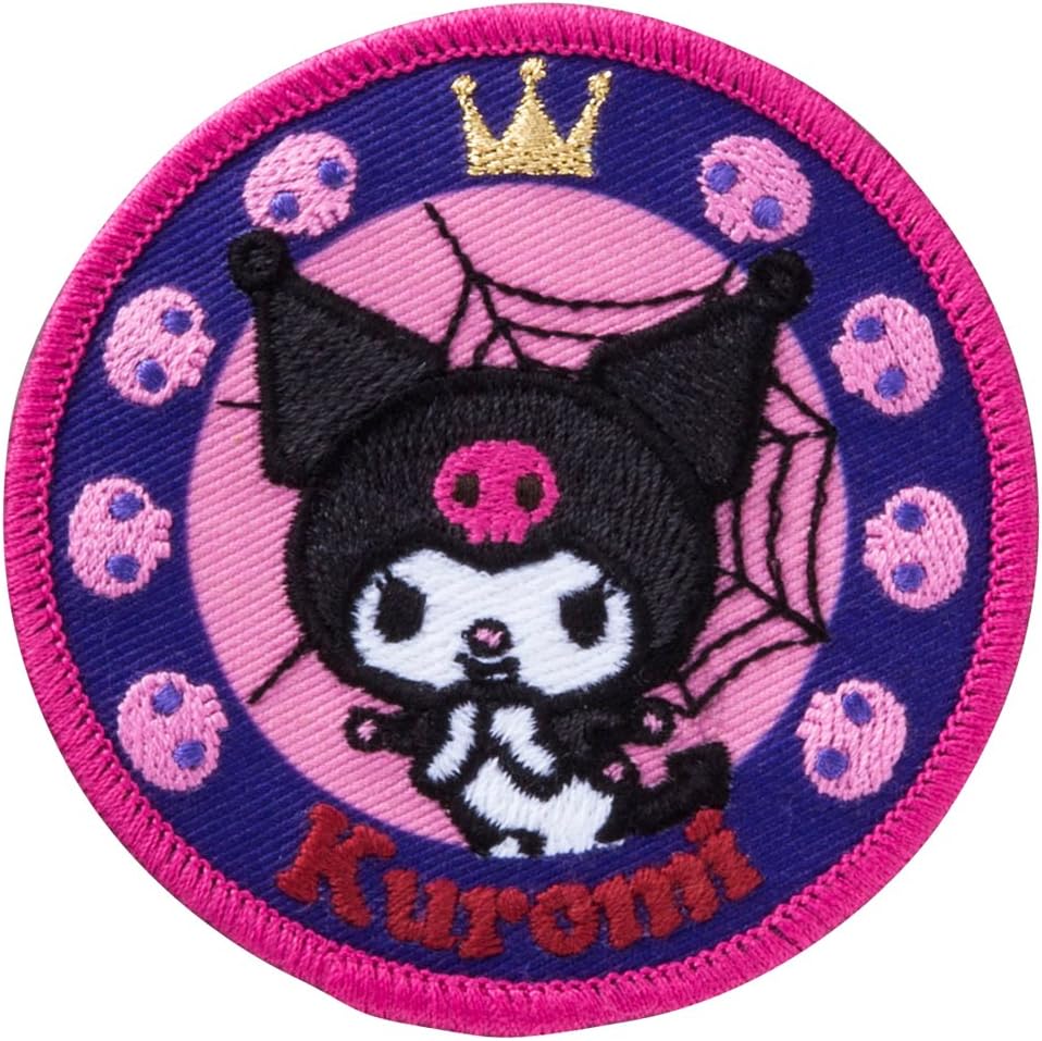 Minoda Sanrio Characters Cotton Patch Iron & seal amphibious Kuromi S01Y5835