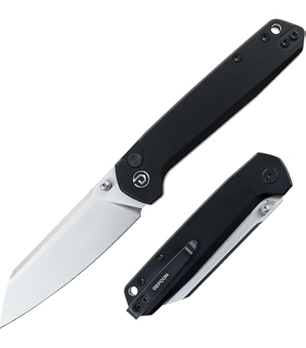 Amazon.com : DEFCON JK Series Titanium Handle M390 Blade