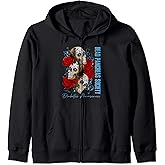 Dead Pancreas Society Diabetes Awareness Floral Sugar Skulls Zip Hoodie