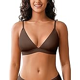 Seamless Wireless Bra for Women Unlined Unpadded Bralette with Nipple Covers Comfort Cami Top Bra Breathable Smooth Bras