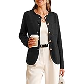 Arach&Cloz Womens Wool Blend Sweater Blazers Business Casual Jacket with Pockets 2026